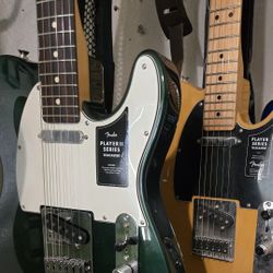 CLEARANCE Telecaster Tele fender Limited Edition Green Natural Blue Deluxe New Guitar 6 String