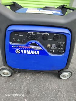 Generator yamaha EF6300ISDE brand new quiet generator 120v And 240v