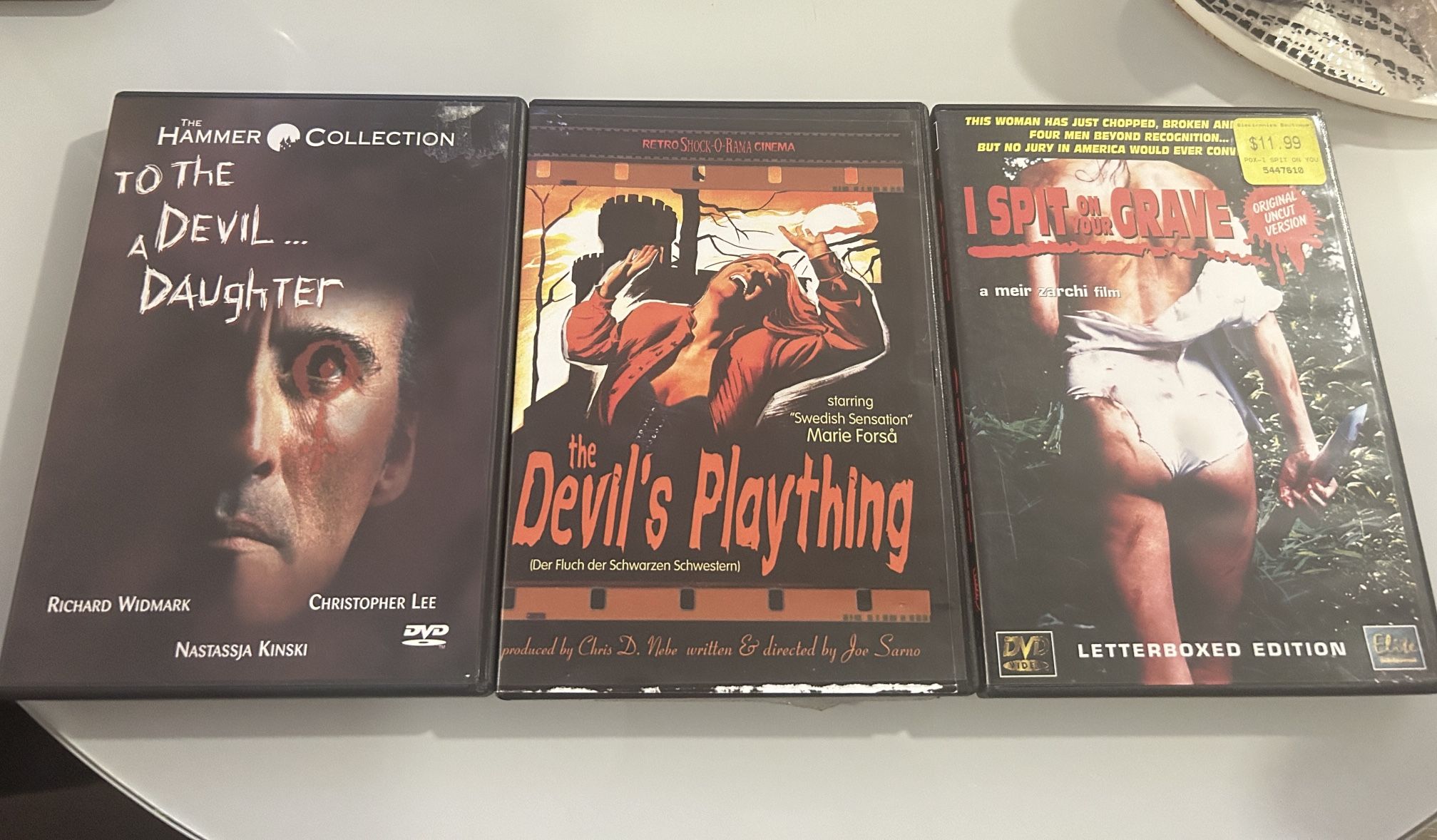 HORROR RARE DVD BUNDLE OBSCURE FILMS