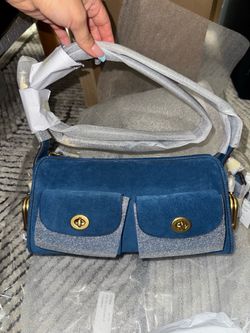 Coach blue haversack