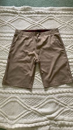 Men's Khaki Golf Shorts