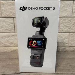 DJI Osmo pocket 3 4k handheld camera with rotatable touchscreen 