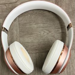 Beats DR.DRE Solo3 Wireless Rose Gold On Ear Headphones