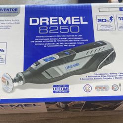 New Dremel 8250 12V Lithium-Ion Cordless Brushless Rotary Tool Kit 5,000-30,000 RPM