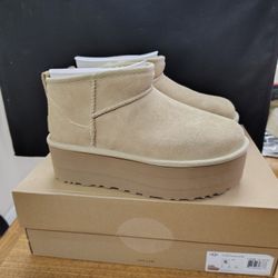 UGG Size 6 Boots Classic Ultra Mini Platforms
