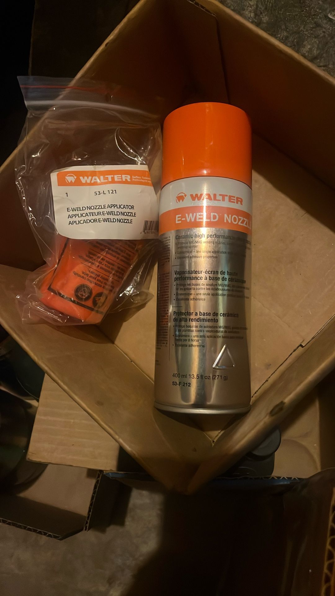 E Weld Nozzle And Spray Applicator