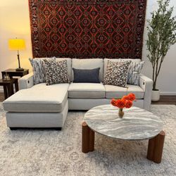 Sofa with Reversible Chaise - Delivery Available