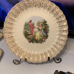 Vintage  Nasco  “Southern Belle” China Plate      1960’s.     ON SALE NOW 