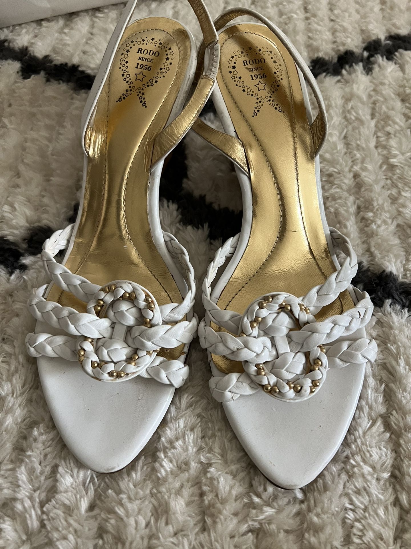 Rodo Italian Shoes Since 1956 Size 38 1/2