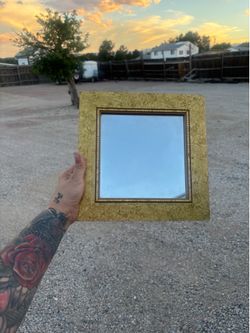 Mirror and Bank Picture