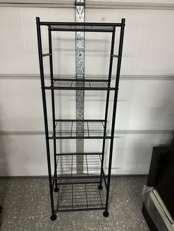 5 Tier Metal Shelf
