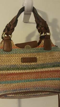 Multi Colored Rositti Purse