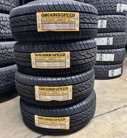 225/60R16 Groundspeed Set Of 4 New Tires