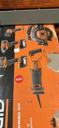 Ridgid 18v 5 tool combo kit $380 (financing available)