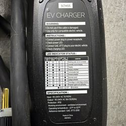 EV Charger w/ Tesla Adapter + Household Adapter (J1772)