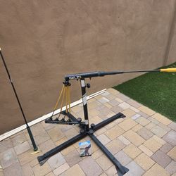 Baseball Swing Trainer Bundle – SKLZ Hurricane Category 4 + Swing Trainer Bat + Swingrail