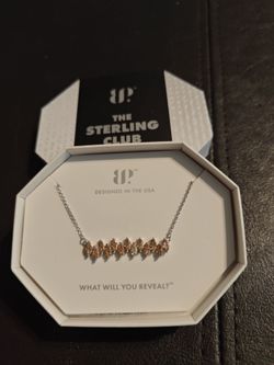 Sterling silver Bomb Party necklace