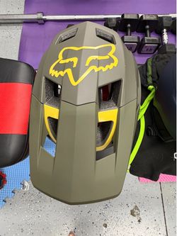 Fox F-5 Dropframe Pro Helmet Olive Green M