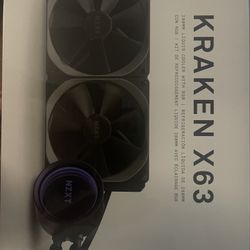 Kraken x63  280MM Liquid Cooler With RGB 