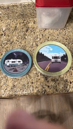 Camper/camping plates