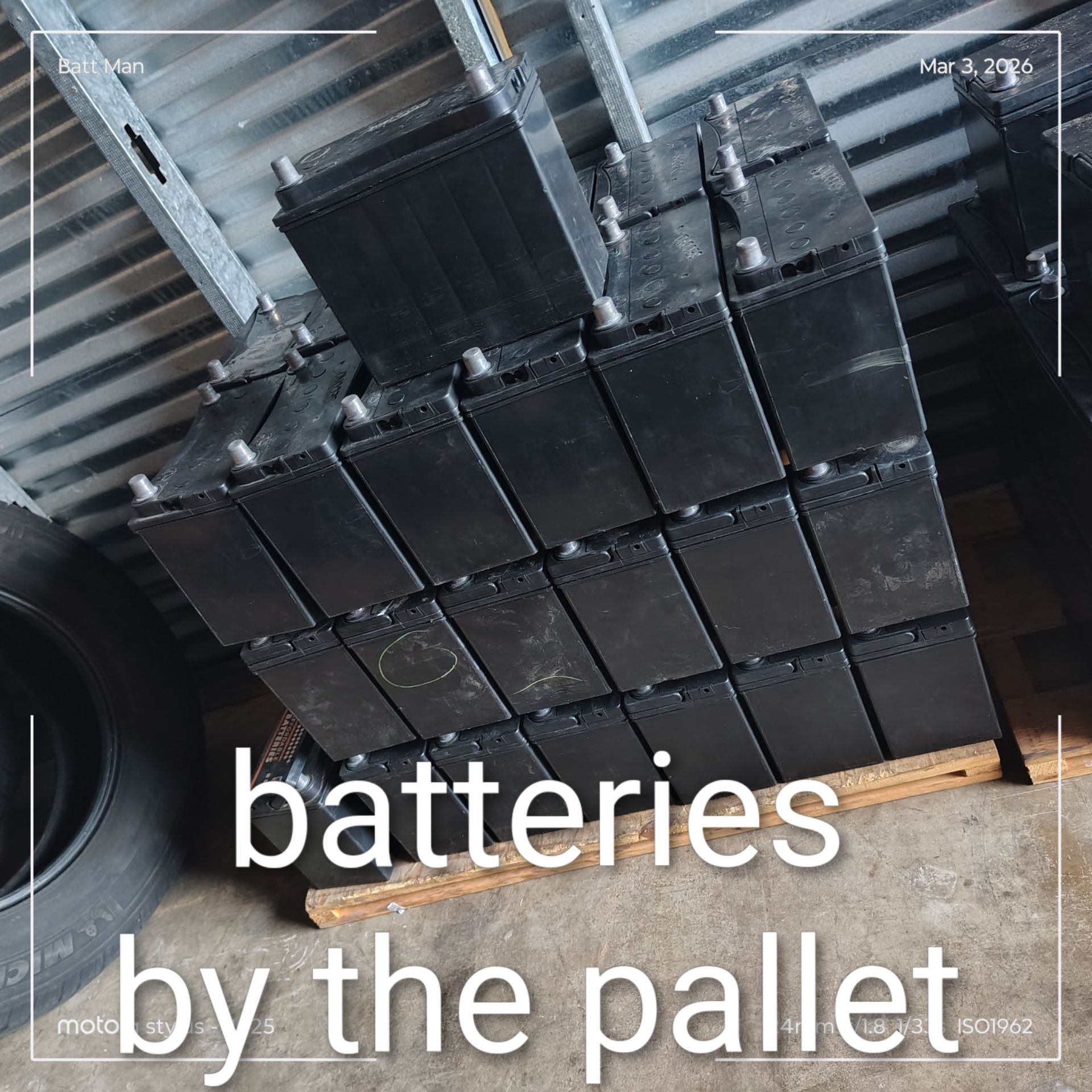 car/truck batteries wholesale/por mayor