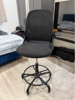 Drafting Office Chair (High Height, Adjustable)
