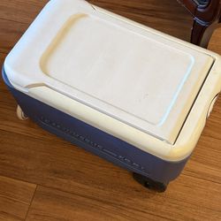 Rolling Ice Chest – Good Condition - 23.5” X 13”