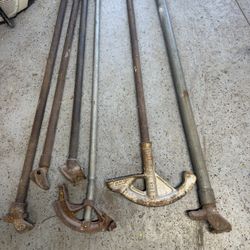 Assorted Conduit Benders. $25 Takes Them. Must Pickup