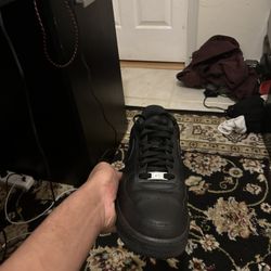 Black Air Force 1s Used 