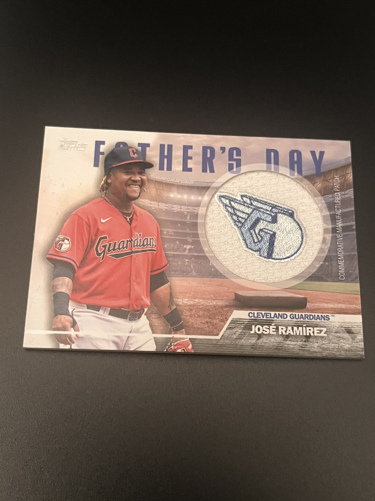 Jose Ramirez commemorative patch