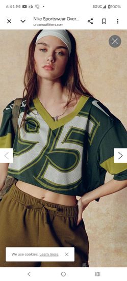 Nike green and yellow jersey #streetwear #loungewear #summer size:  Medium