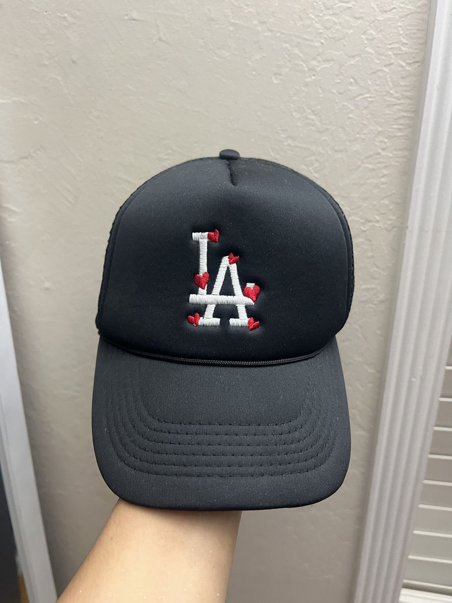 LA Trucker Hat (With Hearts)
