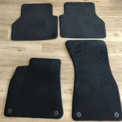2019 Audi A6 OEM Black Carpet Floor Mats 