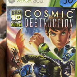 Ben 10 Cosmic Destruction Xbox 360