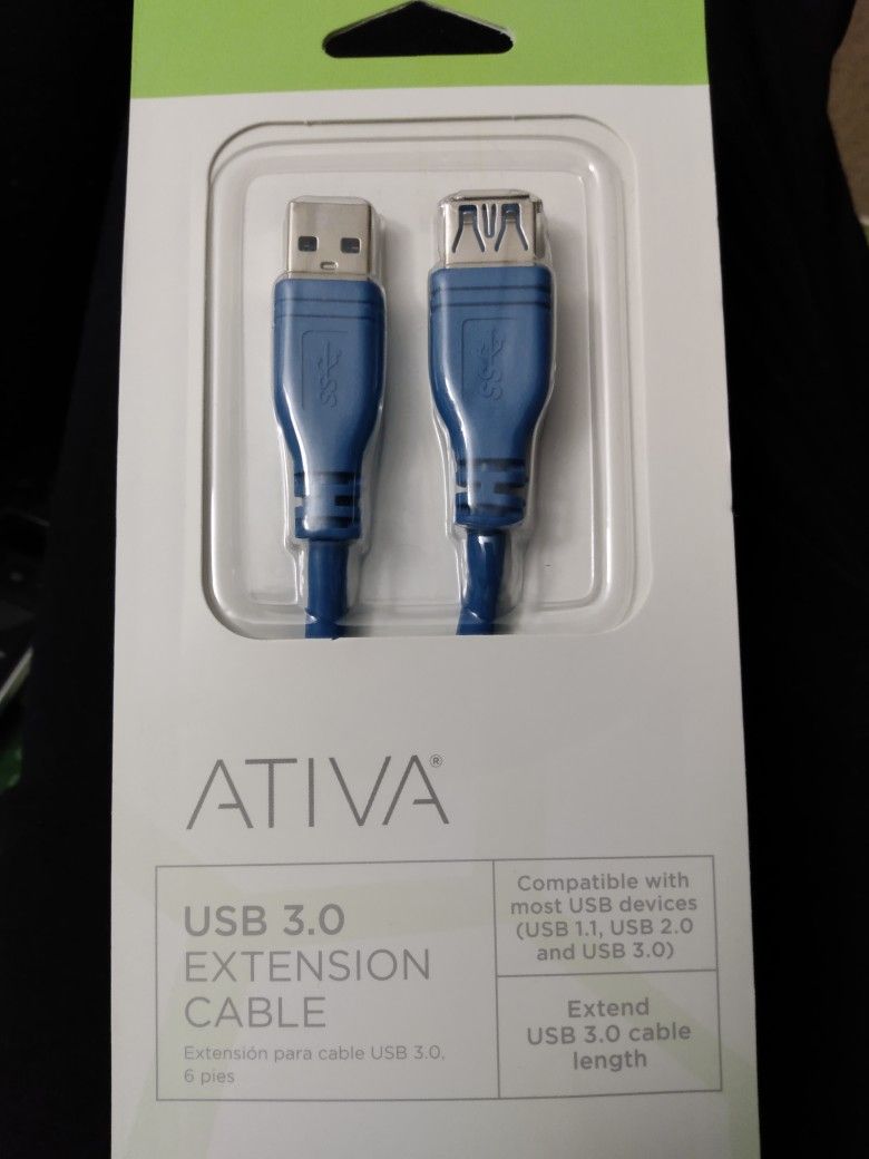 Ativa 6 Ft USB 3.0 Extension (Unopened)