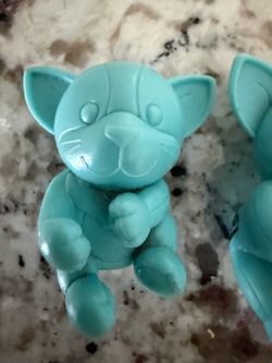 2021 Raising Canes Toy Straw Buddy Blue Cat Toy