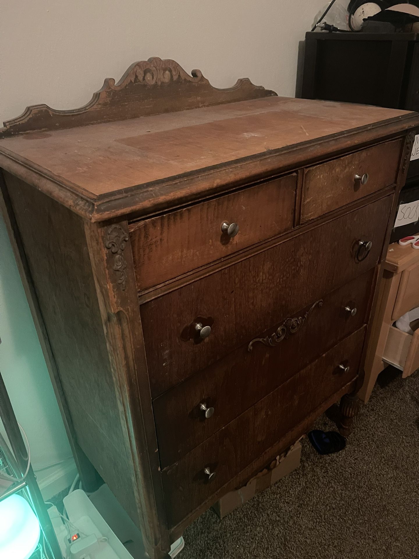 Wooden Antique Dresser