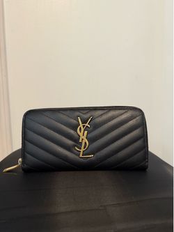 Yves Saint Laurent Zip Wallet