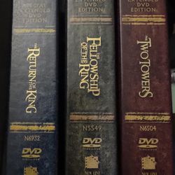 Lord Of The Rings Trilogy Special Edition DVD Set.