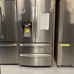 LG 4 door Refrigerator stainless steel
