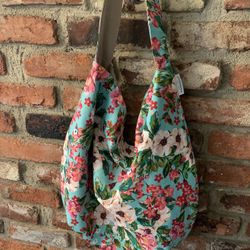 Floral Hobo Bag