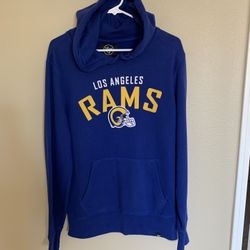 Men ‘47 LA Rams Hoodie Blue Sweater Cotton Medium. Used Good Condition.