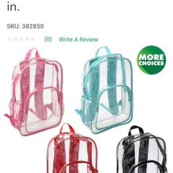 Clear Backpacks