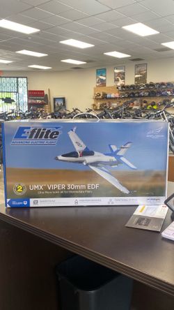E flite UMX Viper 30mm EDF BNF Basic Electric Jet (503mm) w/as3x and safe select