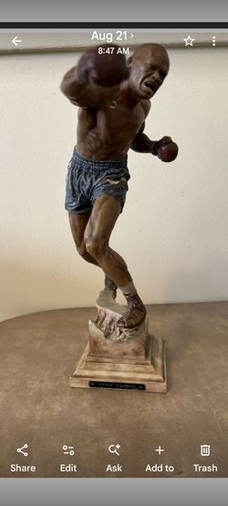 Arich Harrison The Prizefighter Sculpture Low LE #115/2500 Open Box Boxer Statue
