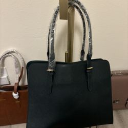 LEATHER LUXURY COMPUTER BAG