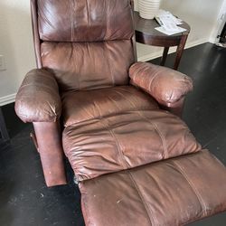 2 Leather Recliner Chairs