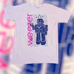 WEEZER ROBOT Band T-Shirt LARGE NEW w/ TAG