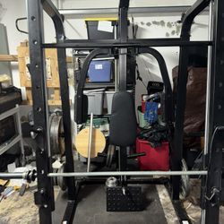 Wilder Power Cage With Weights
