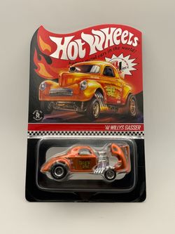 2019 HOT WHEELS RLC EXCLUSIVE '41 WILLYS GASSER SPF ORANGE x/10K